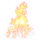 Large Fire PNG Clipart Picture