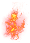 Transparent Fire Rose PNG Clipart Picture