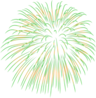 Firework Green Transparent PNG Image