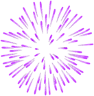 Firework Purple PNG Clip Art Image