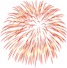 Firework Red Transparent PNG Image