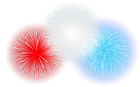 Fireworks Tricolor PNG Transparent Clipart