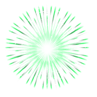 Green Firework Transparent PNG Clip Art Image