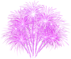 Pink Fireworks Decor PNG Clipart