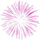 Pink Fireworks PNG Clipart