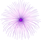 Purple Firework Circle PNG Clip Art