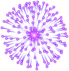 Purple Fireworks Transparent PNG Image
