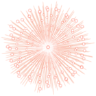 Red Firework Clipart Image