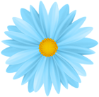 Beautiful Blue Flower PNG Transparent Clipart