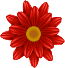 Beautiful Red Flower PNG Clipart