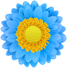 Blue Flower Clip Art PNG Image