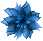 Decorative Flower Blue Transparent PNG Clip Art