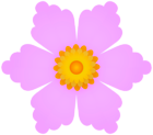 Decorative Flower Pink PNG Transparent Clipart