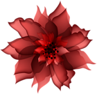 Decorative Flower Red Transparent PNG Clip Art