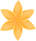 Flower Decor Yellow PNG Clipart