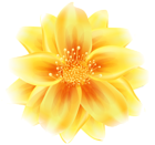 Flower Yellow Transparent PNG Clip Art Image
