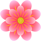 Pink Flower PNG Decorative Clipart