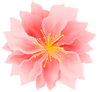 Red Cute Flower PNG Transparent Clipart