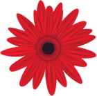 Red Flower Clip Art Image