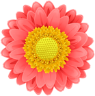 Red Flower Clip Art PNG Image