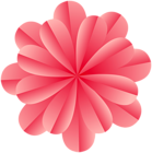 Red Flower Decorative Clipart