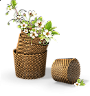 Small Flowers in the Basket Clipart