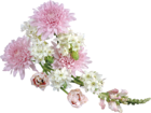 Transparent Soft Flower Arrangement Clipart