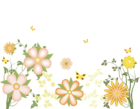 Yellow Flowers Free Transparent Clipart