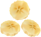 Banana Pieces PNG Clipart Image