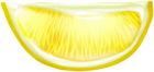 Fresh Lemon Slice PNG Clipart