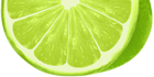 Green Lemon Slices Clipart