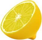 Half Lemon PNG Clipart Image