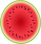 Half Watermelon PNG Clipart