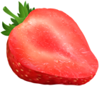 Half an Strawberry PNG Clipart