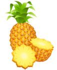 Large Painted Pineapple PNG Clipart
