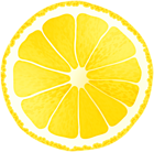 Lemon Circle PNG Clipart
