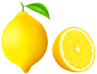 Lemon PNG Vector Clipart Image