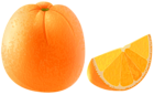 Orange Transparent PNG Clip Art Image