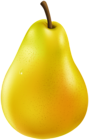 Pear Yellow PNG Clipart