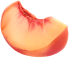 Piece of Peach Transparent Image