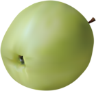 Realistic Green Apple PNG Clip Art Image