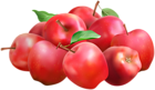 Red Apples PNG Clip Art Image