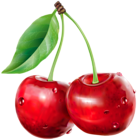 Red Cherries PNG Clipart