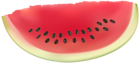 Slice of Watermelon Transparent Clip Art Image