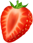 Strawberry Half Clipart Image