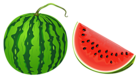 Watermelon PNG Vector Clipart Image