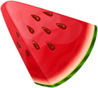 Watermelon Piece Decorative PNG Clip Art Image