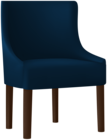 Blue Modern Arm Chair PNG Clipart