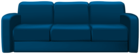 Blue Sofa PNG Clipart