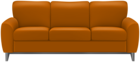 Brown Sofa Transparent Clipart